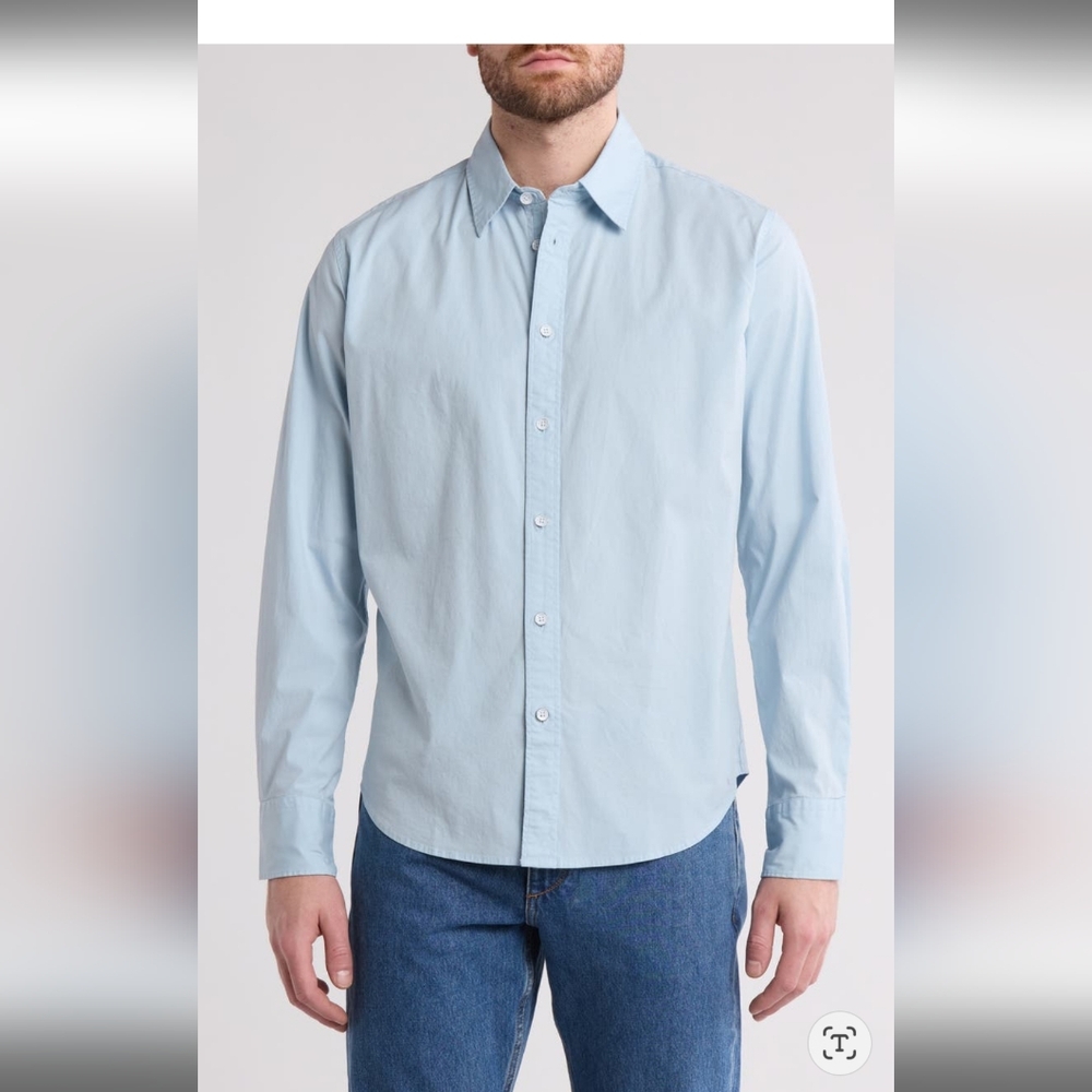 $225_E RAG & Bone Men Oxford Shirt